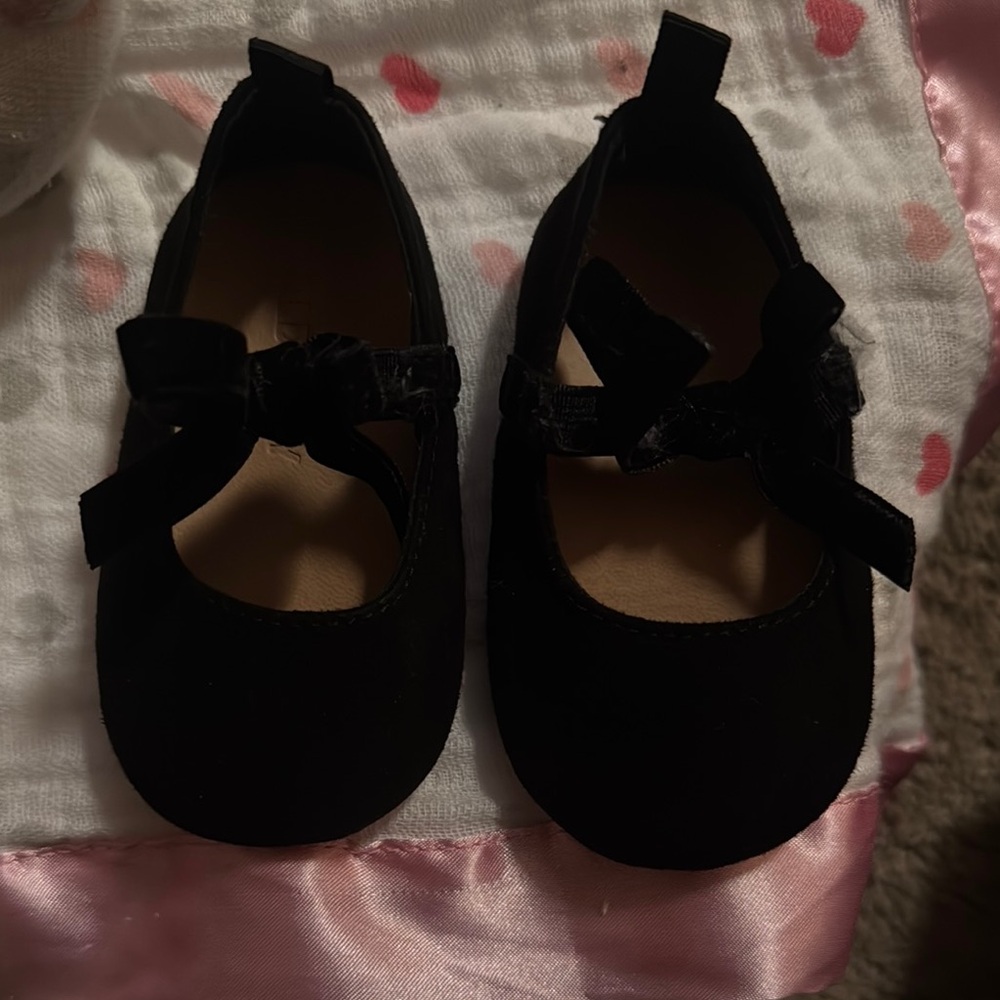 Old Navy Black Dress Shoes Mary Jane Style
